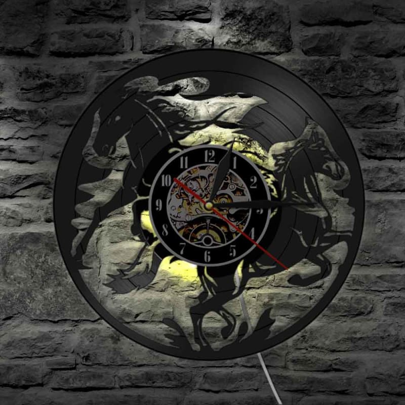 Antique clock with horse - Dream Horse