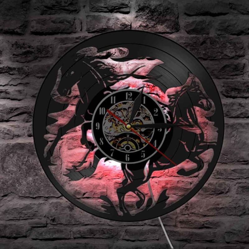 Antique clock with horse - Dream Horse