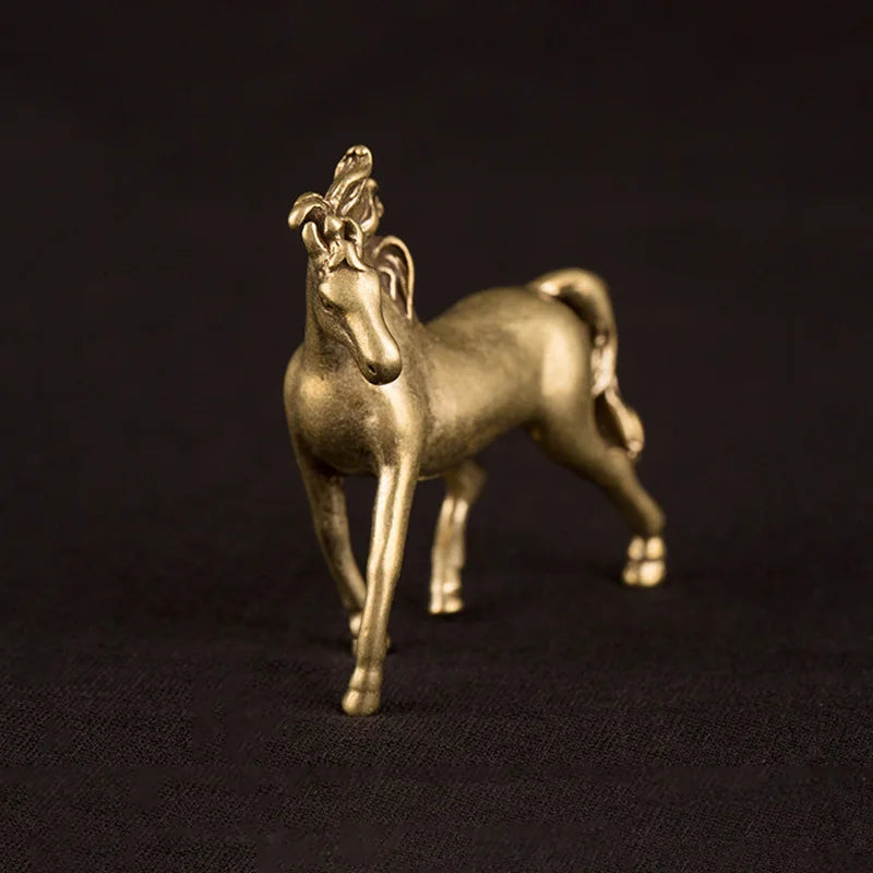 Antique copper horse statue Dream Horse