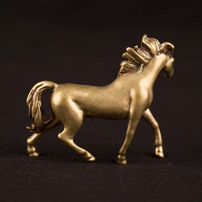 Antique copper horse statue Dream Horse