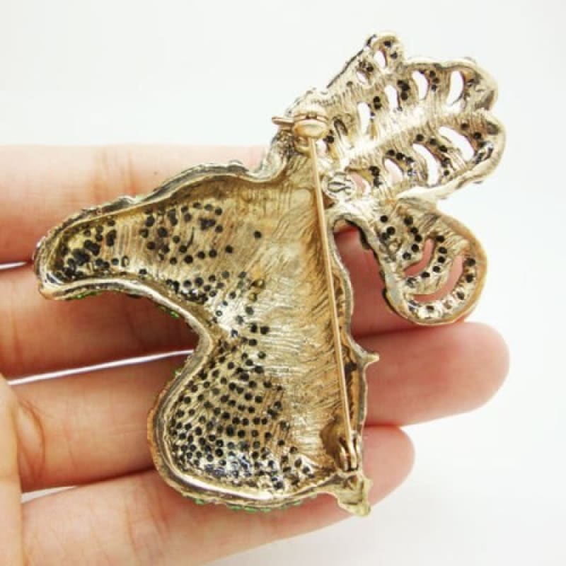 Austrian crystal horse brooch - Dream Horse
