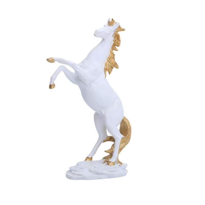 Black and white horse figurine - Dream Horse