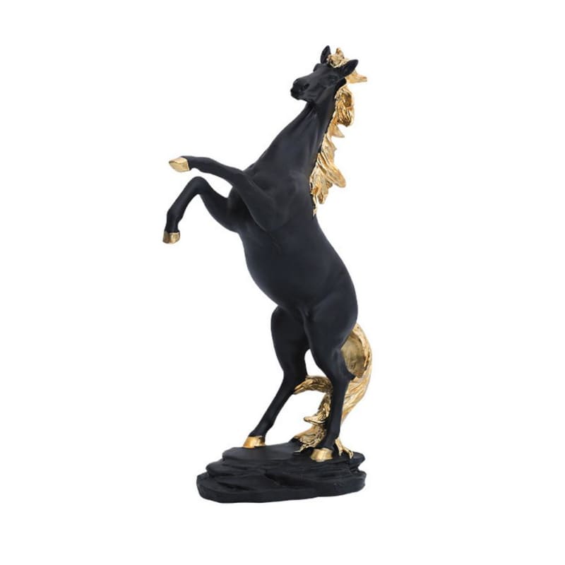 Black and white horse figurine - Dream Horse