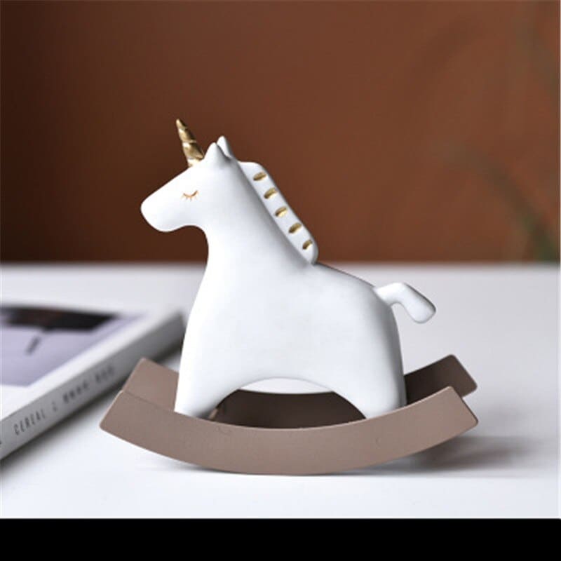 Black and white rocking horse - Dream Horse