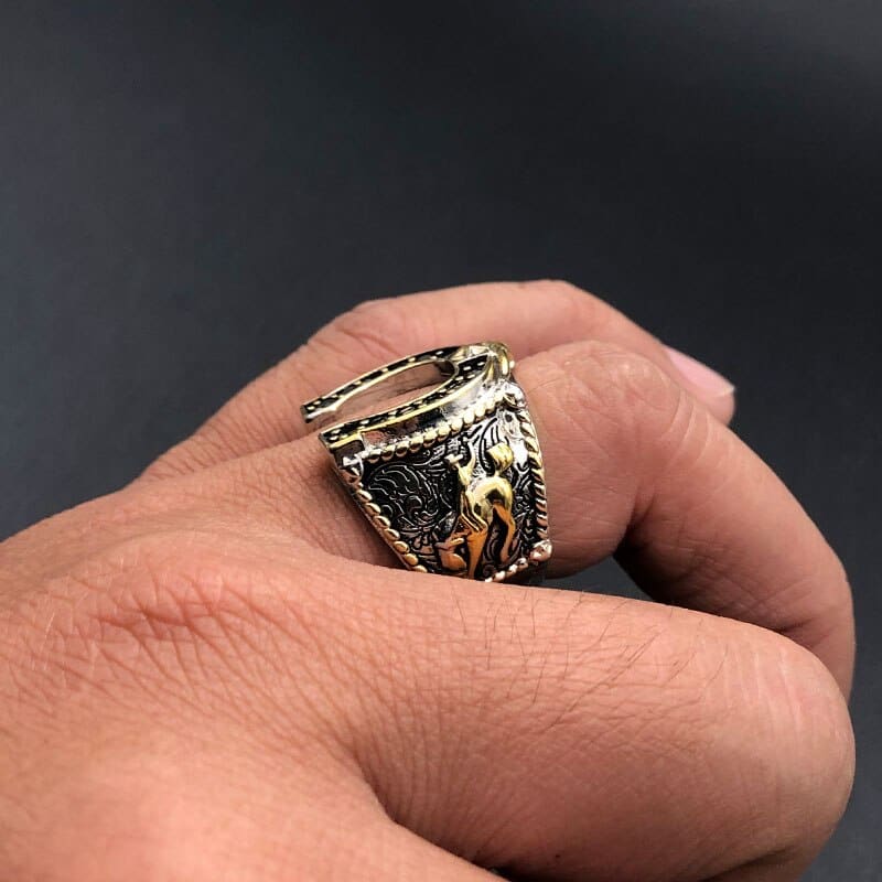 Black horse ring - Dream Horse