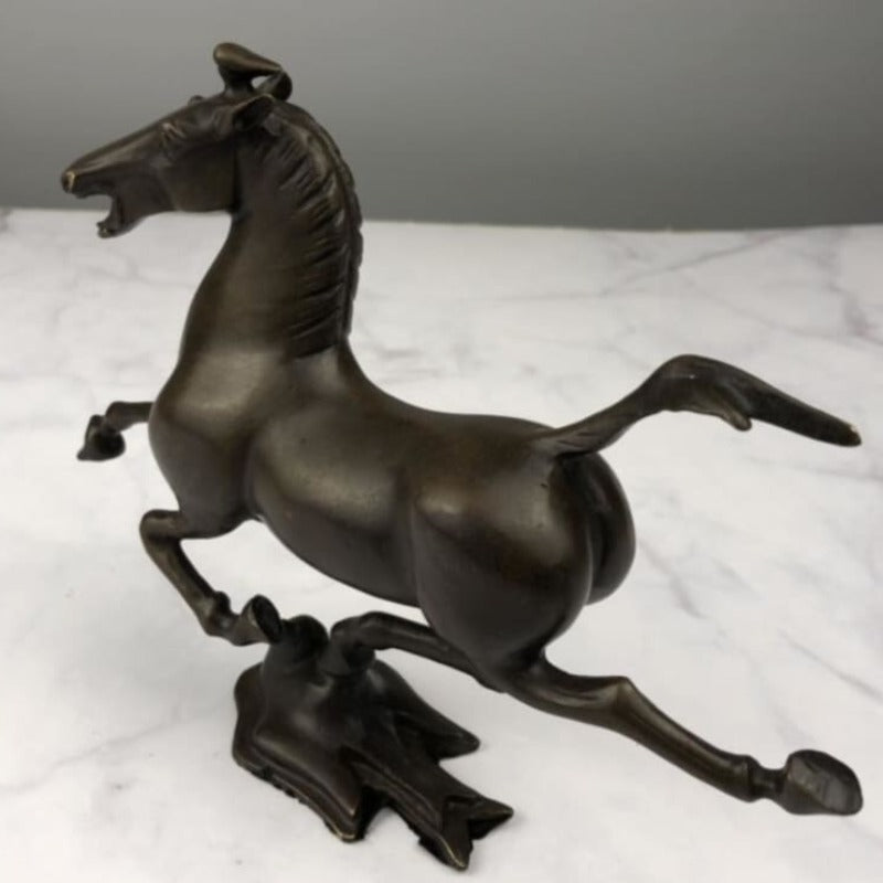 Brass horse statue - Dream Horse