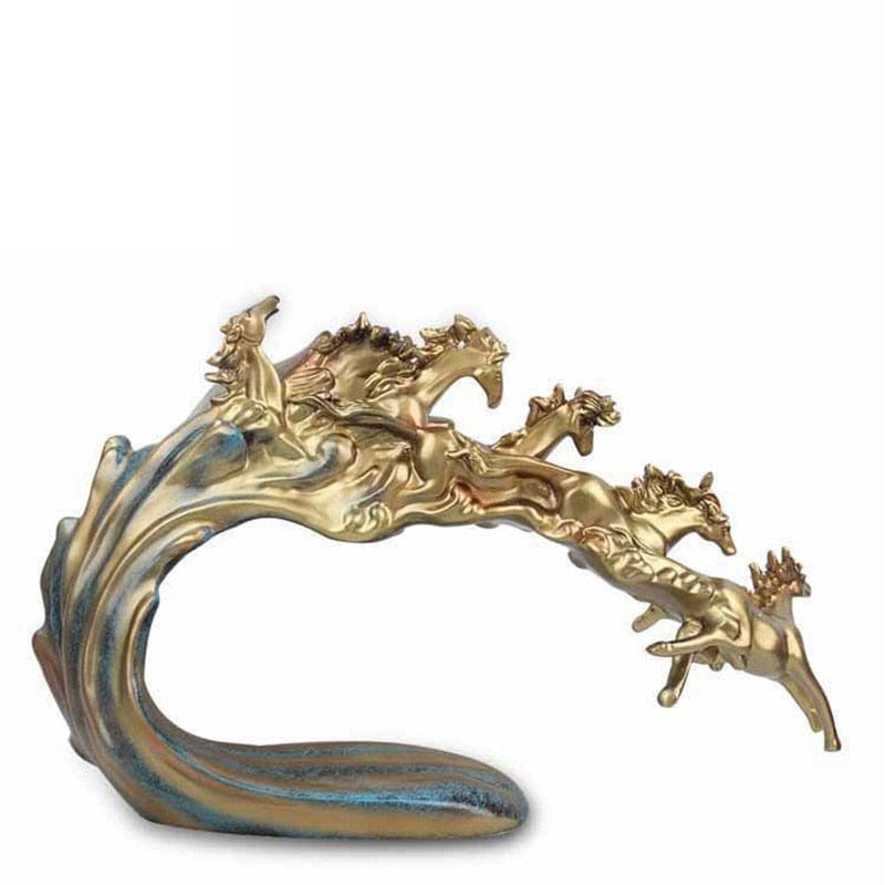 Bronze horse sculpture Retro - Dream Horse