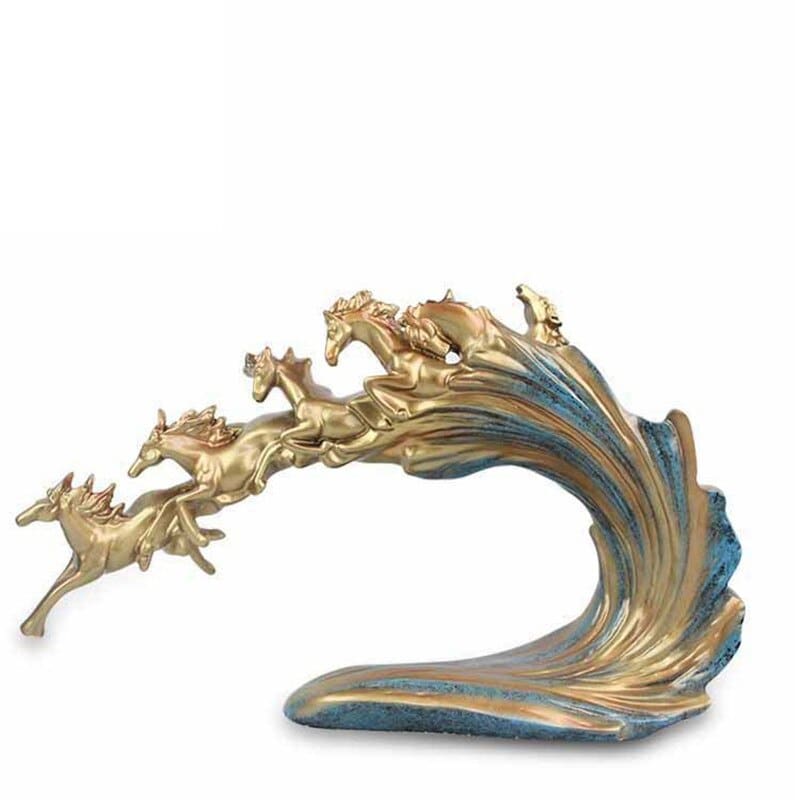 Bronze horse sculpture Retro - Dream Horse