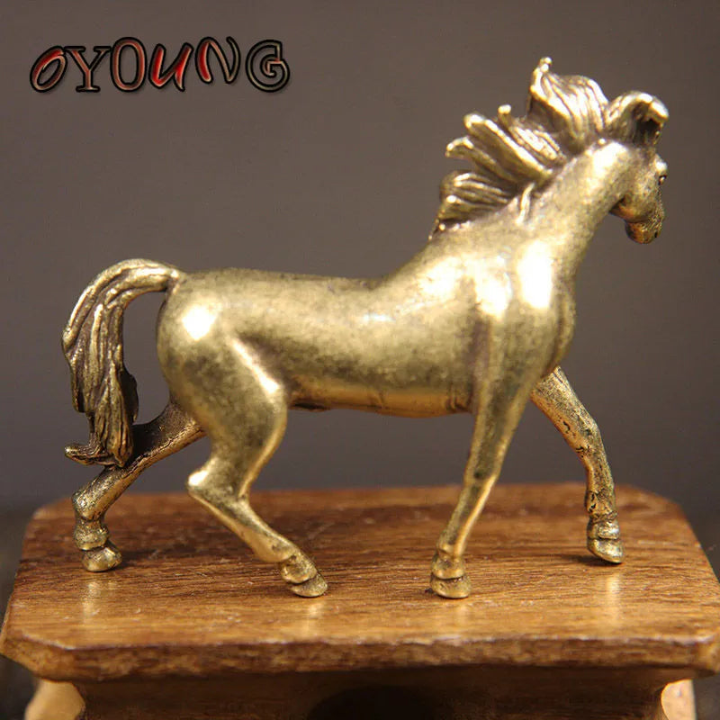 Bronze sculptures of horse