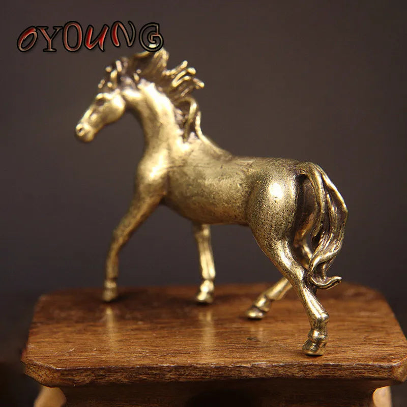 Bronze sculptures of horse
