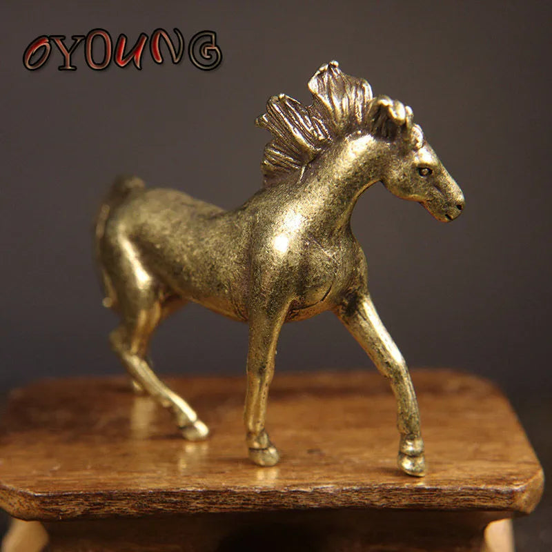 Bronze sculptures of horse