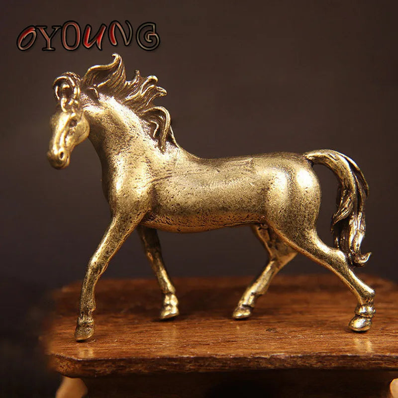 Bronze sculptures of horse