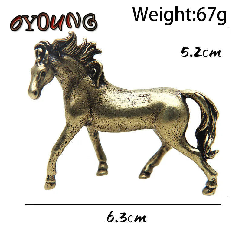 Bronze sculptures of horse