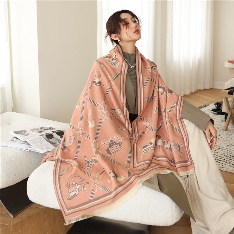 Carousel horse scarf - Dream Horse