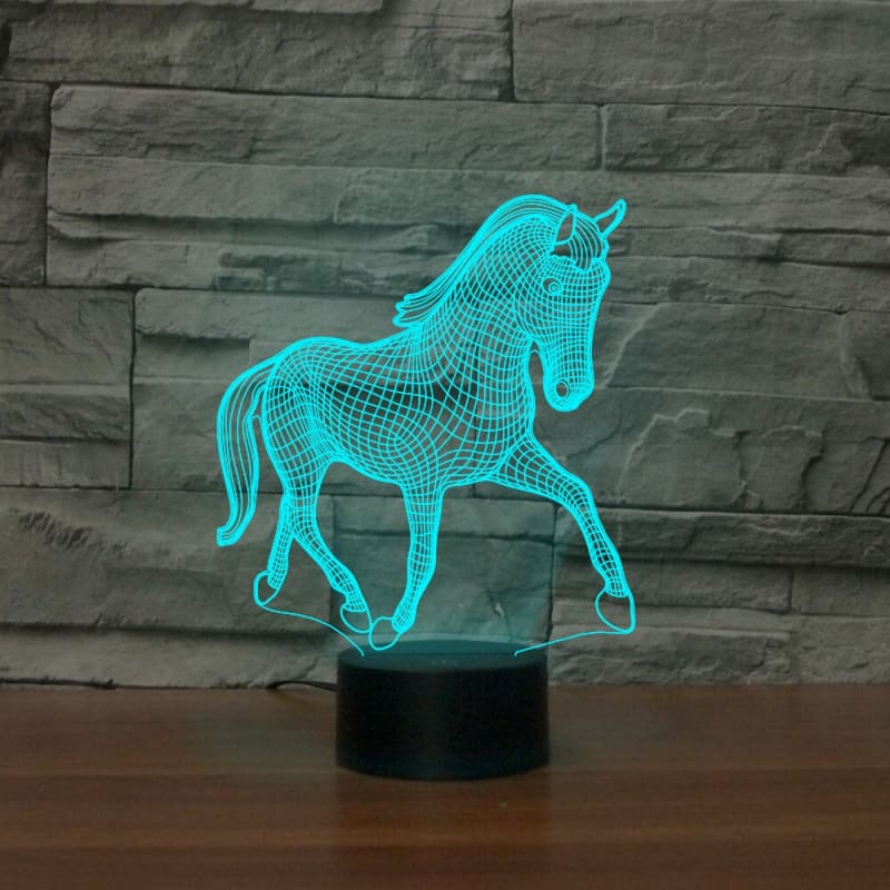 Ceramic horse lamp - Dream Horse