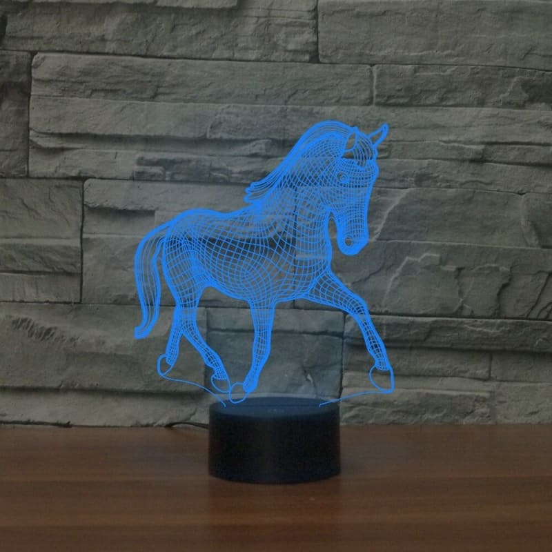 Ceramic horse lamp - Dream Horse