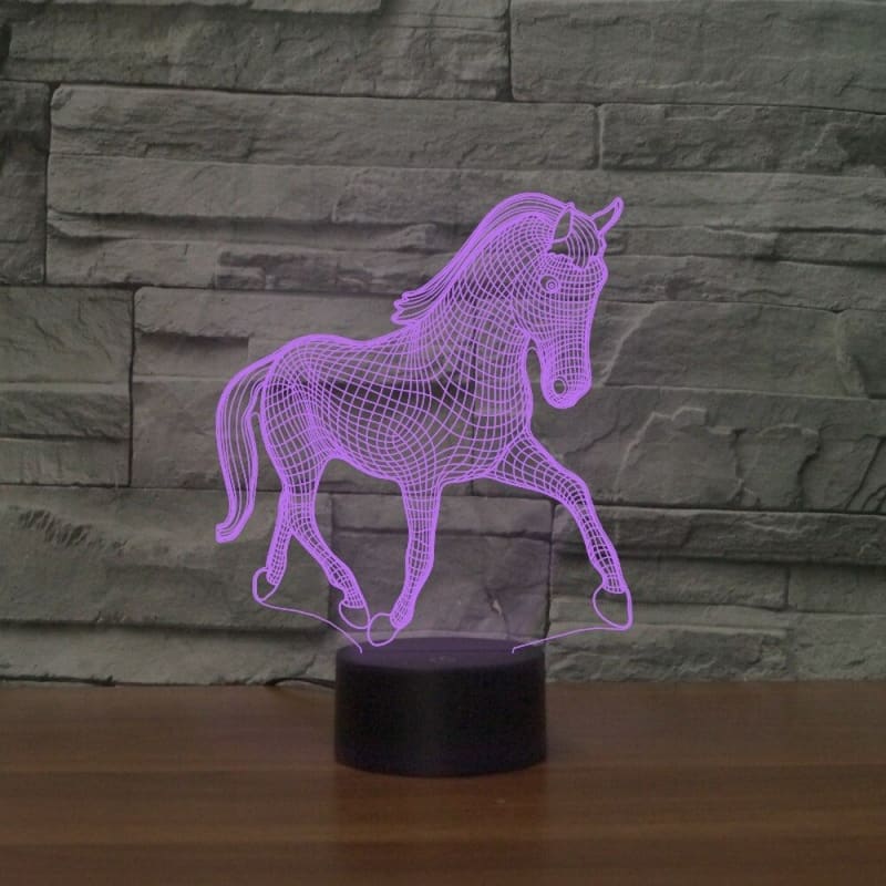 Ceramic horse lamp - Dream Horse