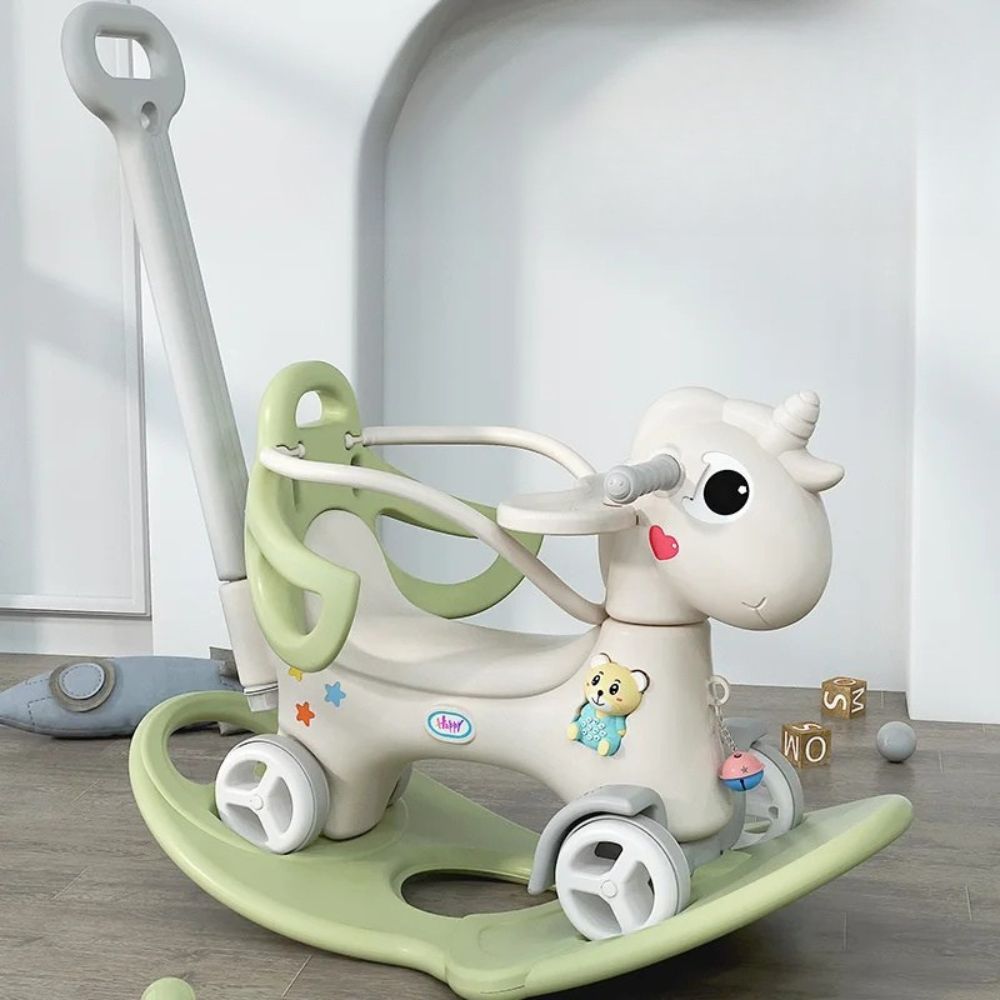 Cowboy rocking horse