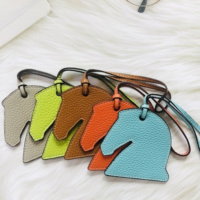 Crazy horse keychain (Leather) - Dream Horse