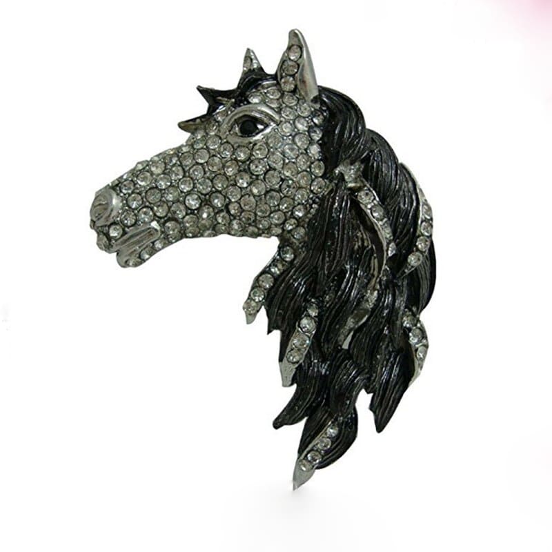 Crystal Horse Brooch - Dream Horse