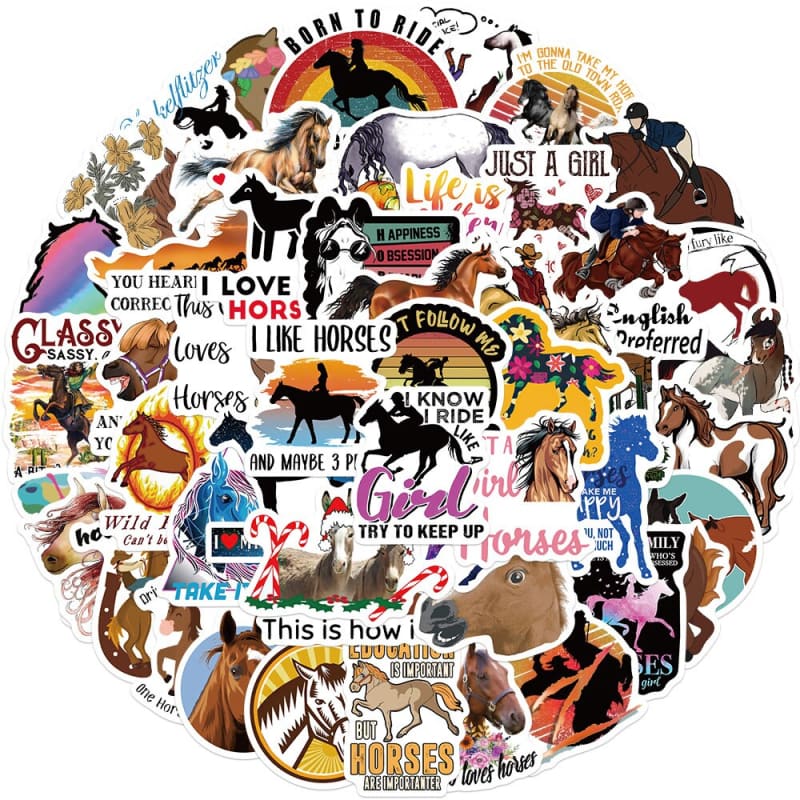 Cute horse stickers - Dream Horse