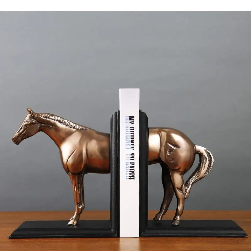 Equestrian bookends