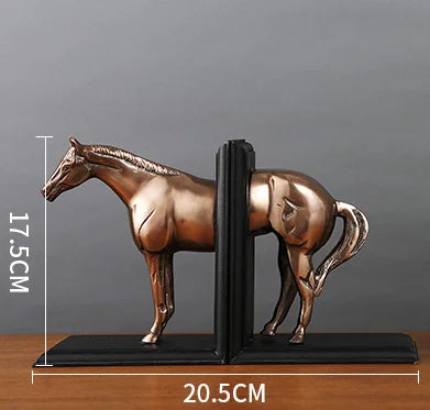 Equestrian bookends