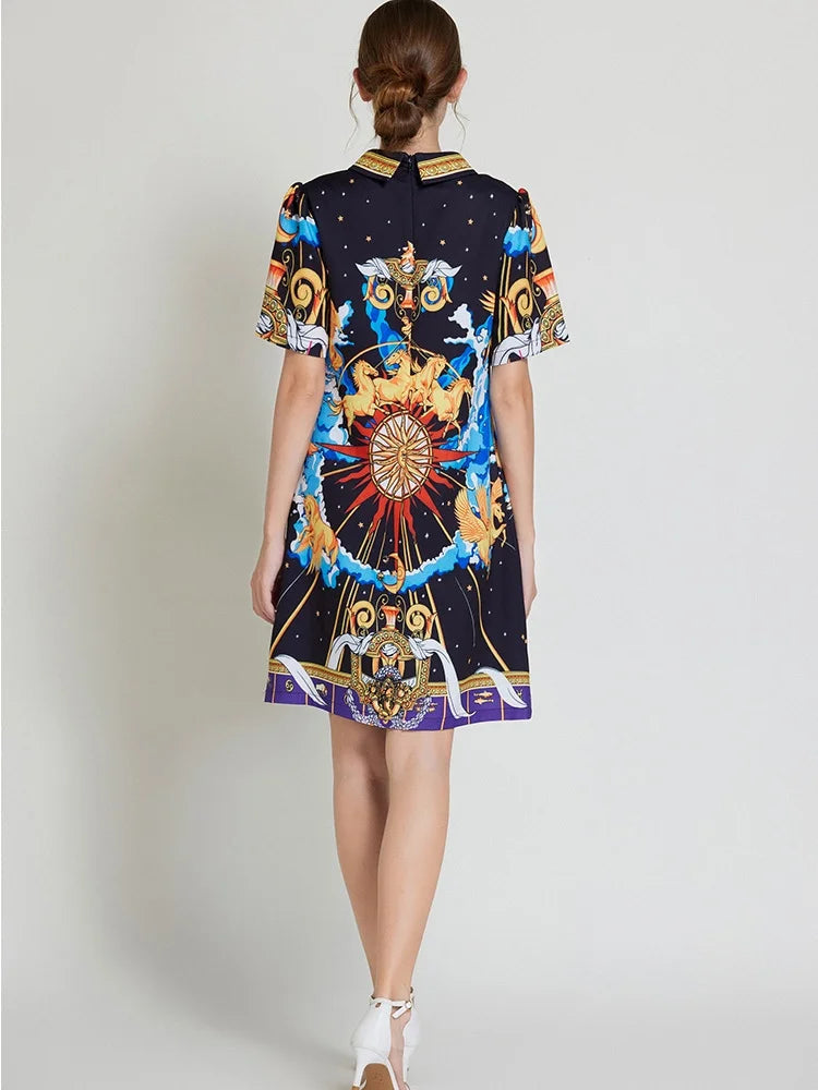 equestrian-print-dress
