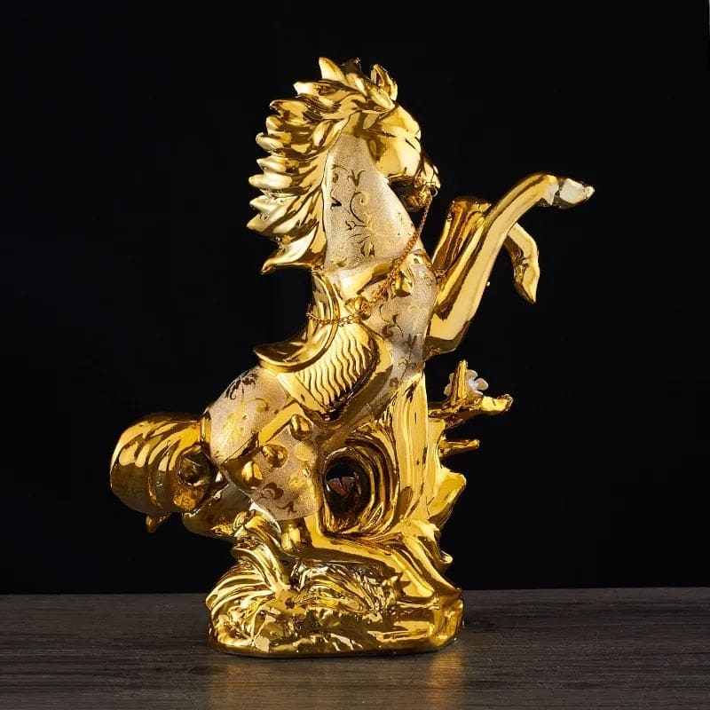 Gold horse figurine - Dream Horse