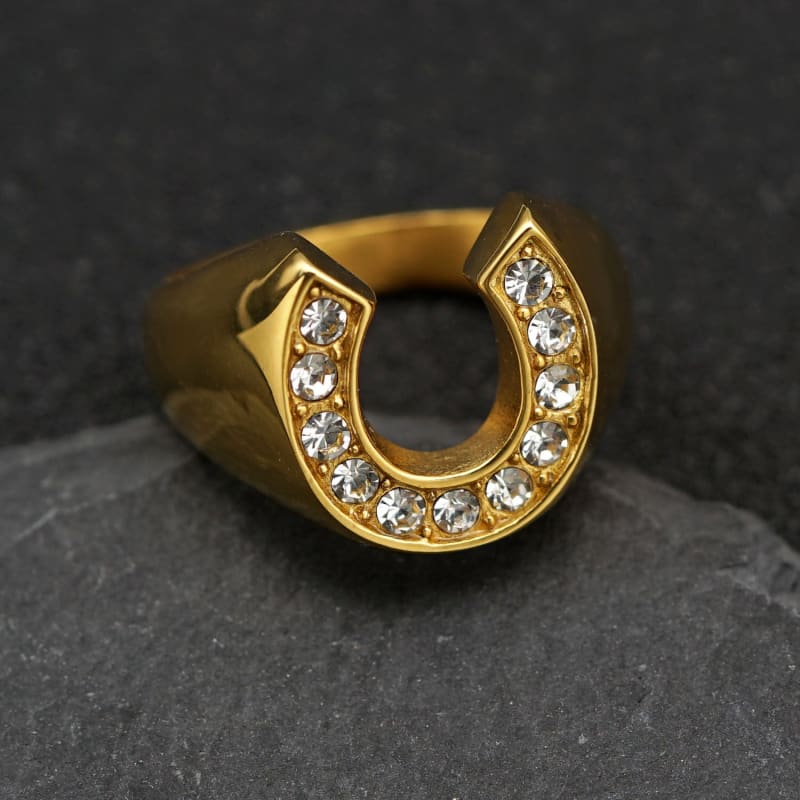 Gold horse ring jewelry - Dream Horse