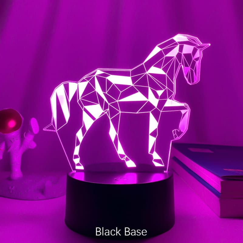 Horse 3D illusion lamp - Dream Horse
