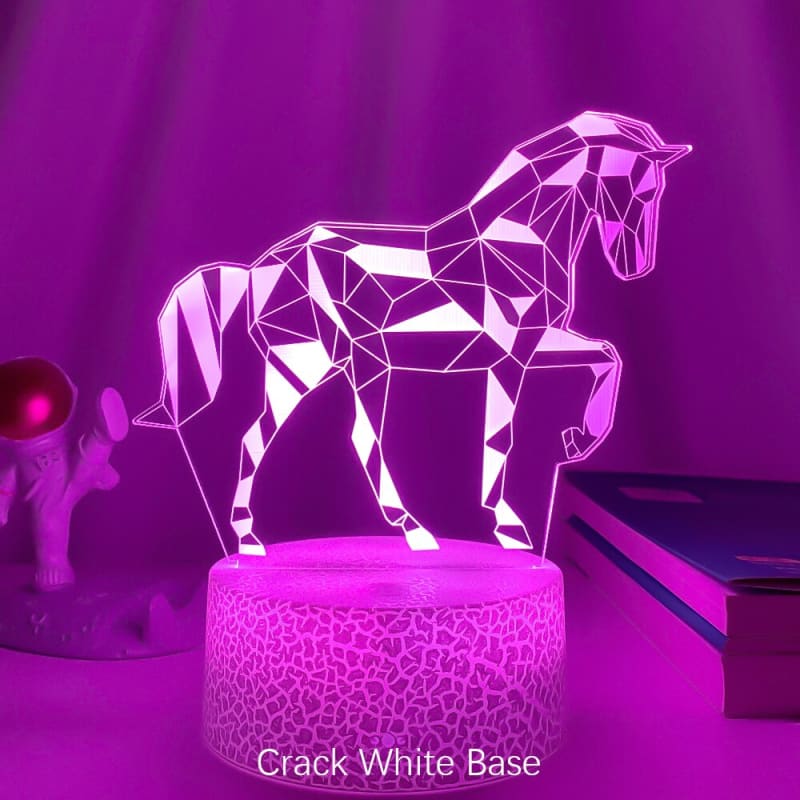 Horse 3D illusion lamp - Dream Horse