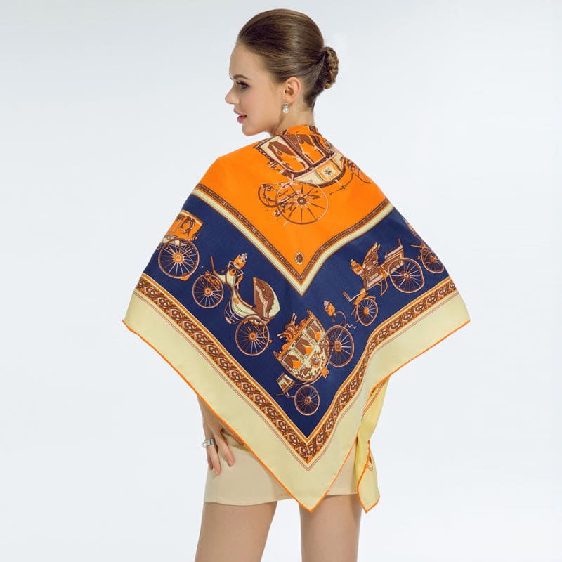 Horse and carriage scarf - Dream Horse