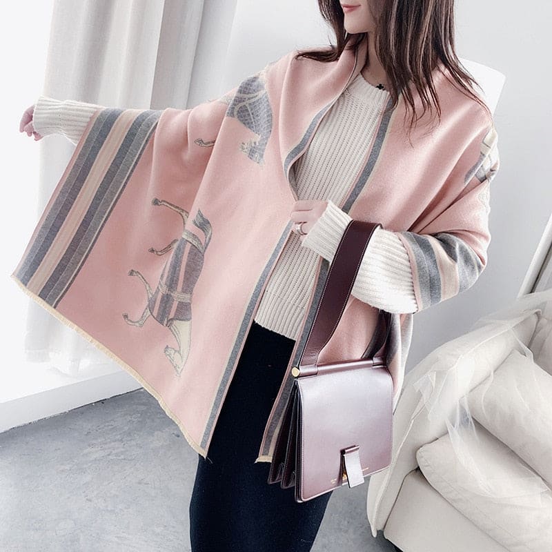 Horse and jockey scarf - Dream Horse