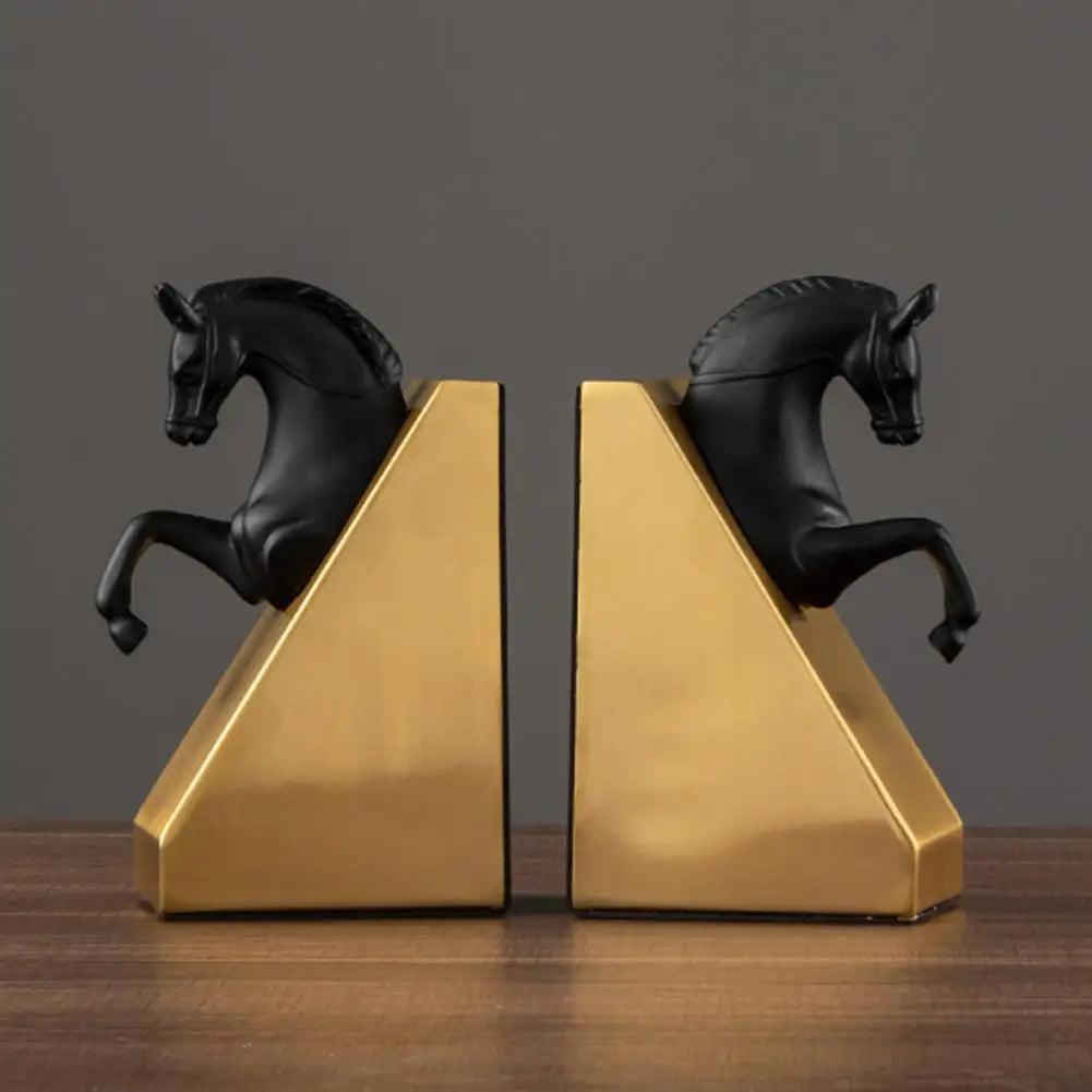 Horse bookends vintage