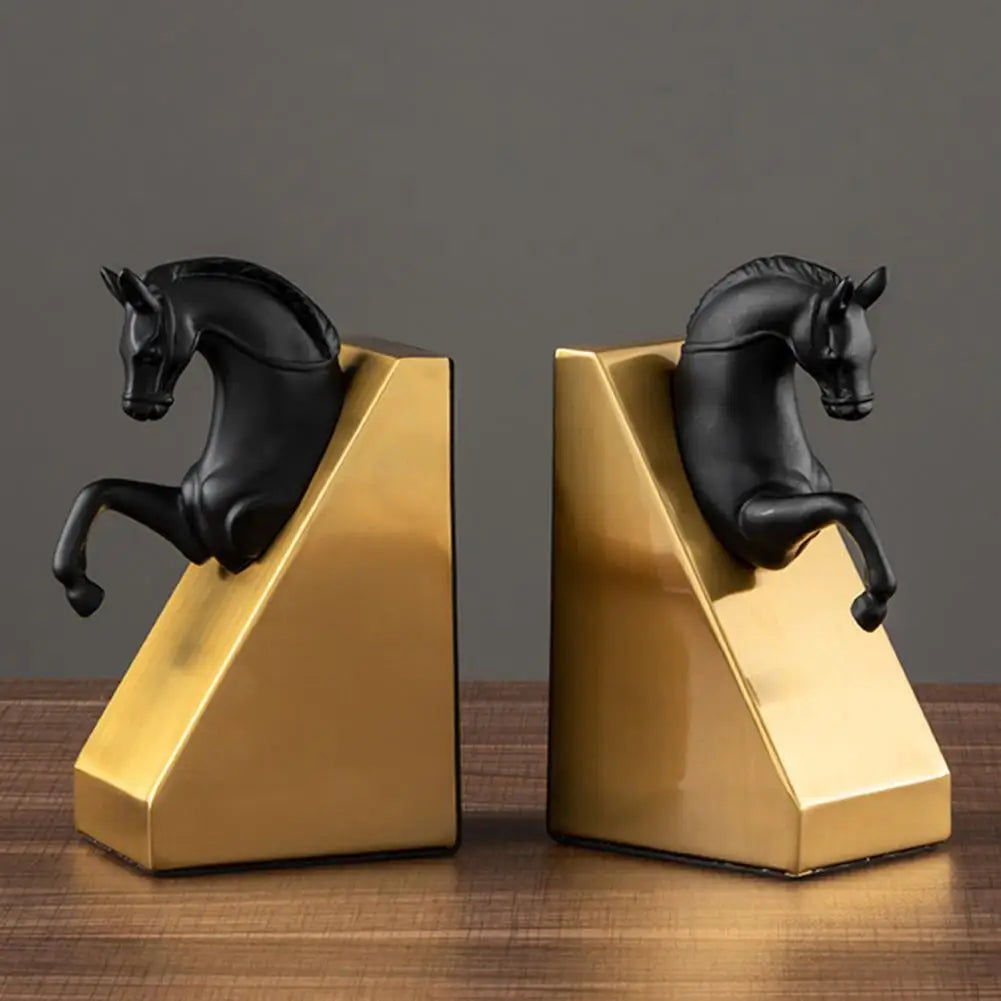 Horse bookends vintage