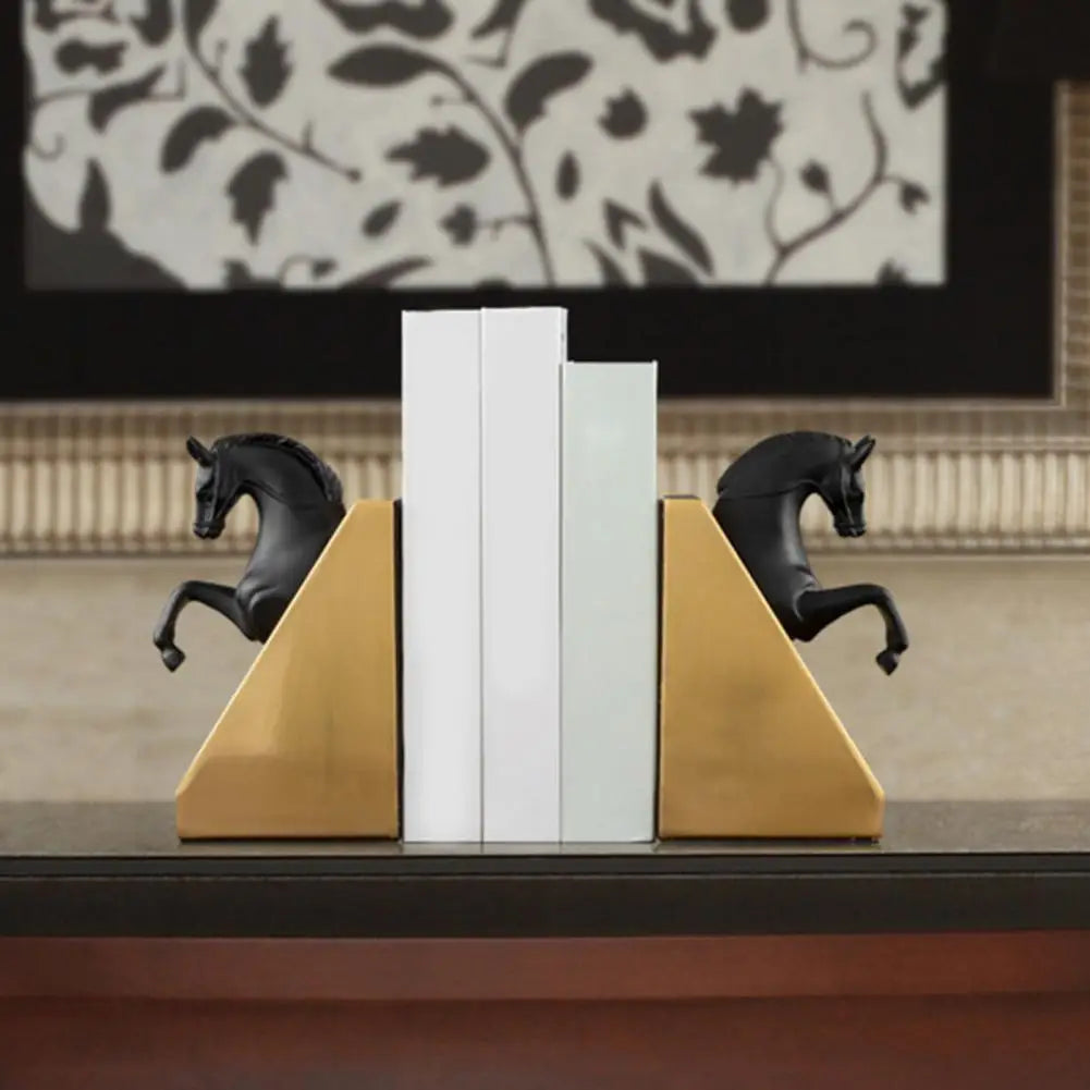 Horse bookends vintage