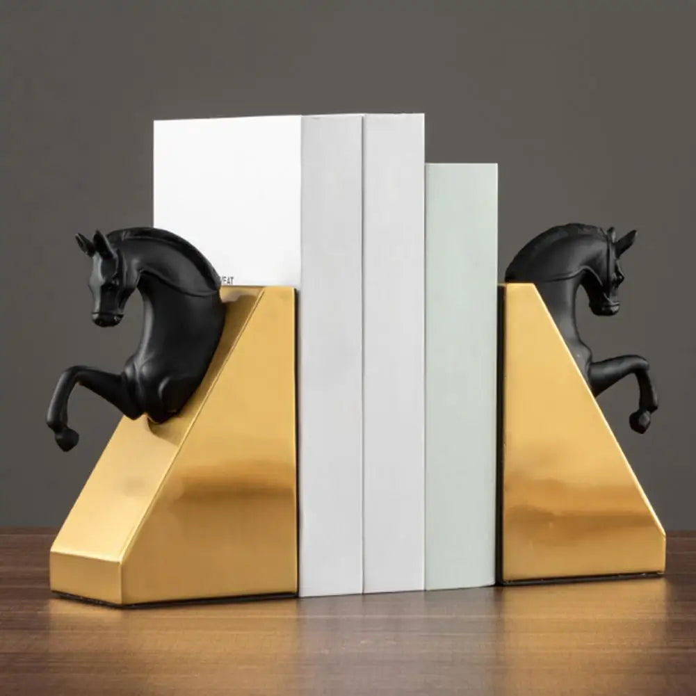 Horse bookends vintage