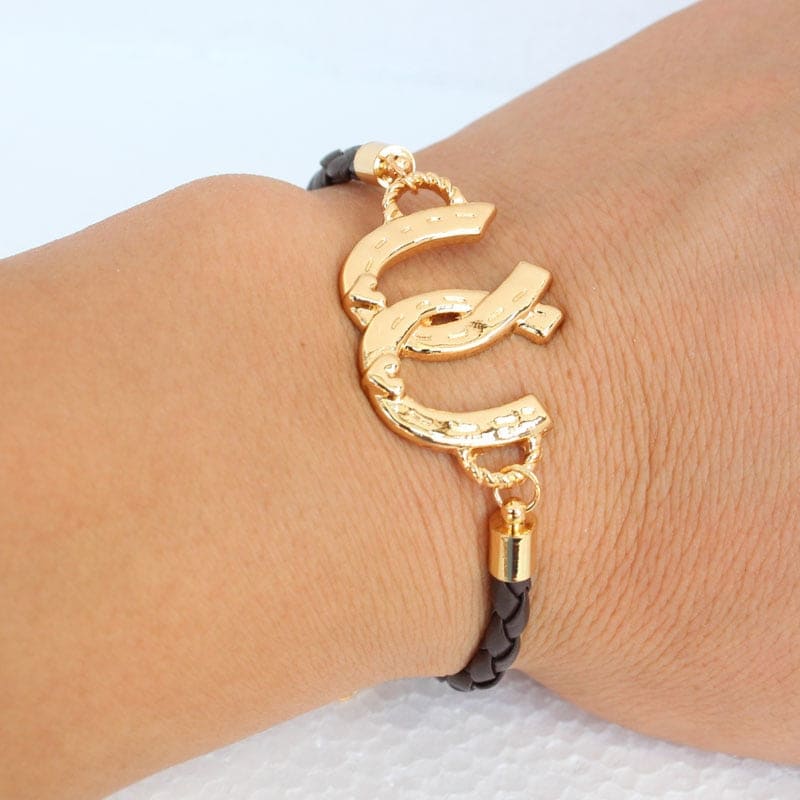 Horse bracelet gold (women) - Dream Horse