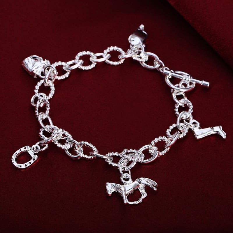 Horse bracelet silver - Dream Horse