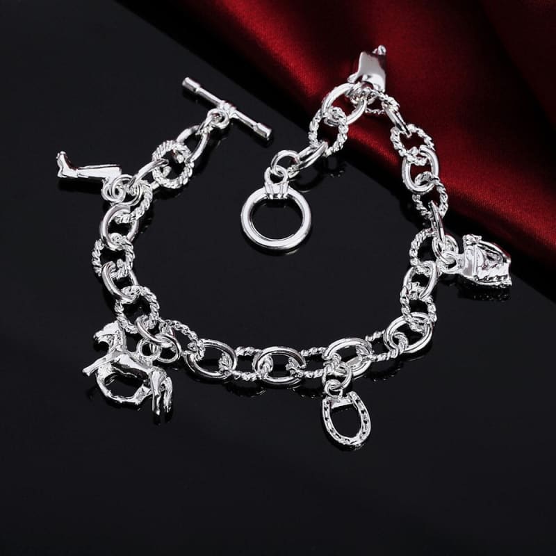 Horse bracelet silver - Dream Horse