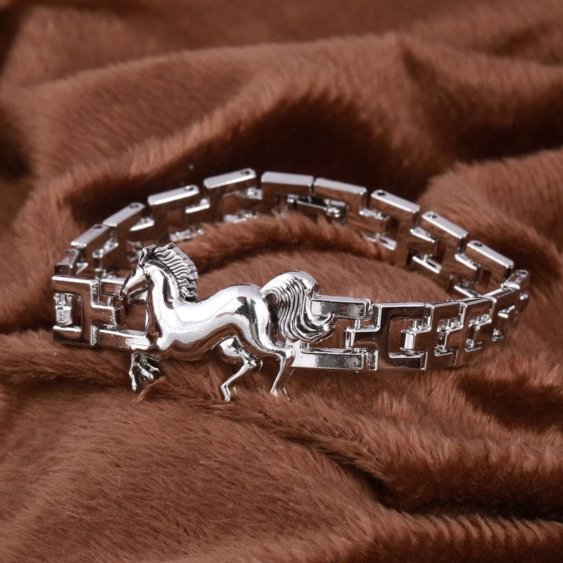 Horse bracelet silver (Women) - Dream Horse