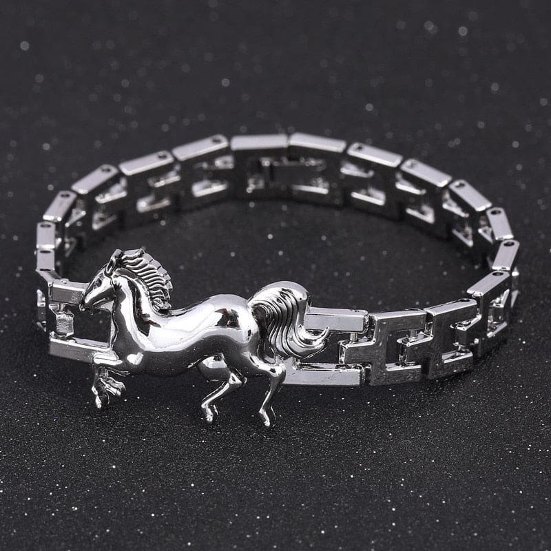 Horse bracelet silver (Women) - Dream Horse