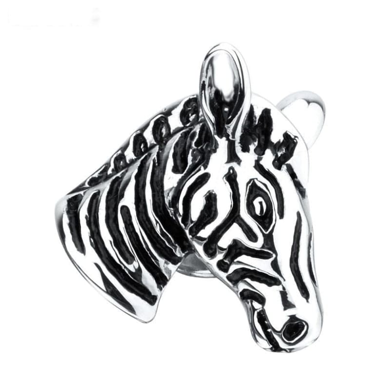 horse brooch for men (silver) - Dream Horse