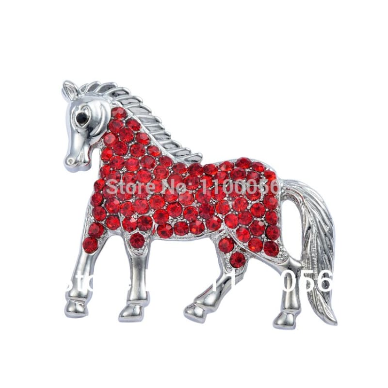 Horse brooch in crystal - Dream Horse