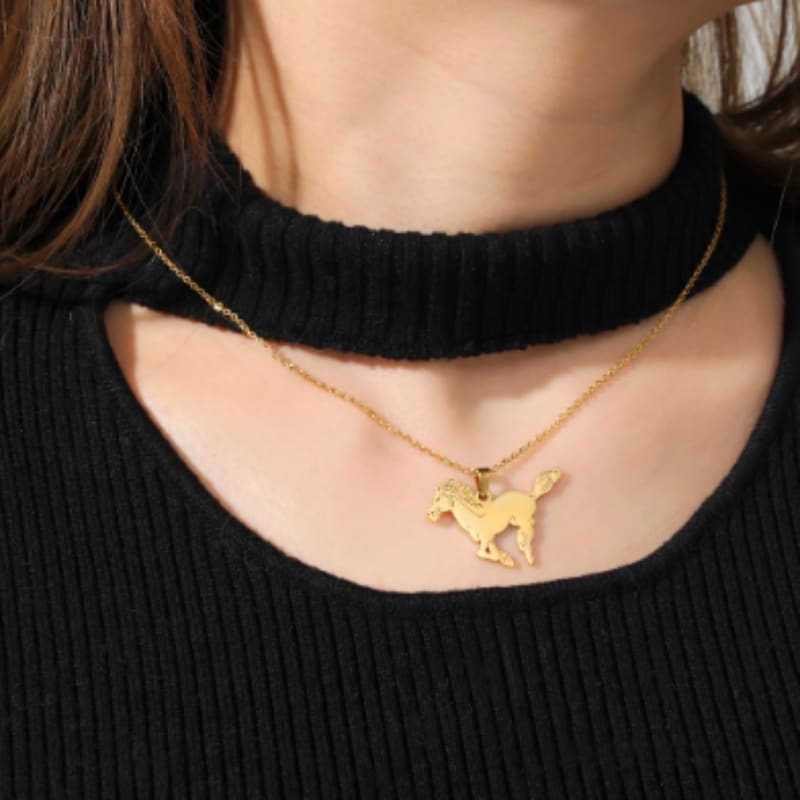 Horse charm necklace - Dream Horse
