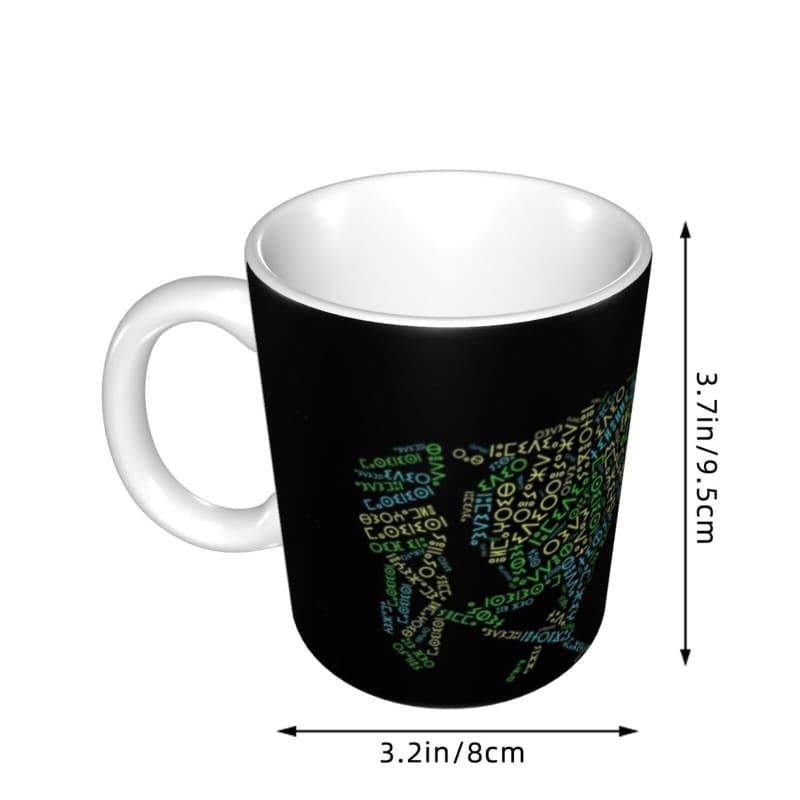 Horse coffee mugs (black) - Dream Horse