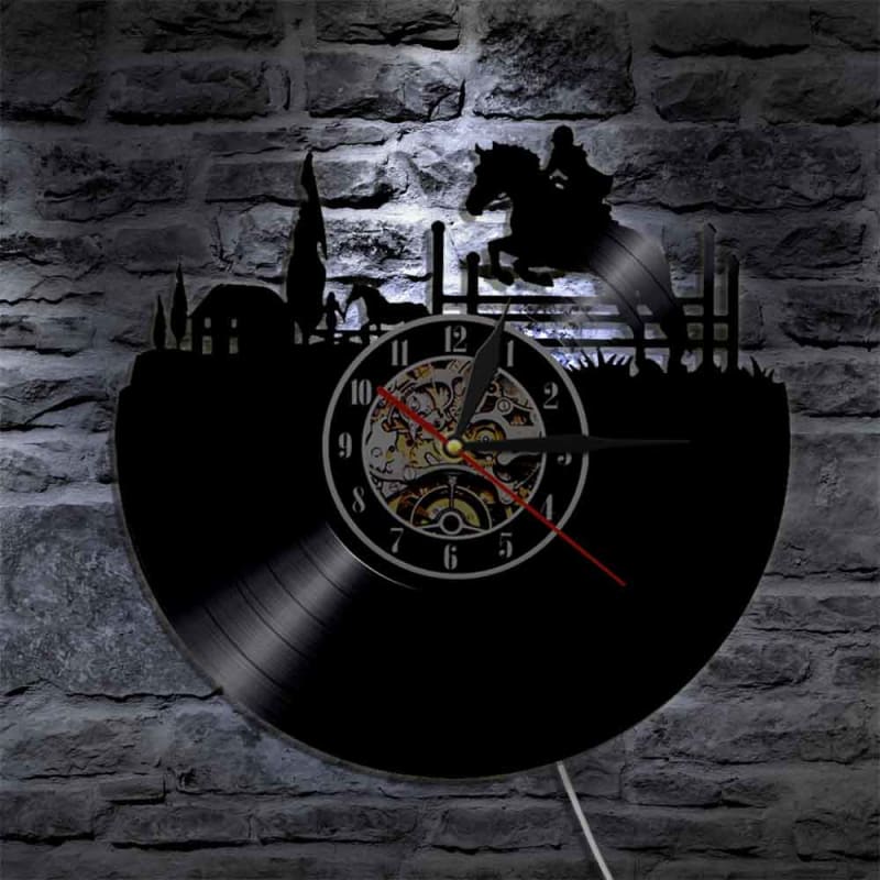 Horse cowboy clock - Dream Horse