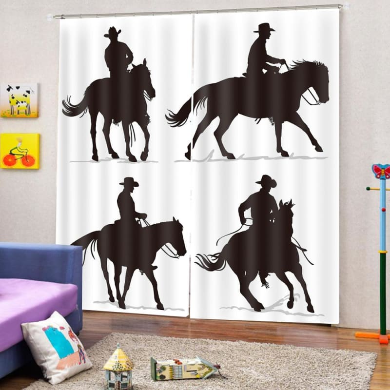 Horse curtains for Living room - Dream Horse