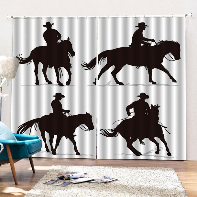 Horse curtains for Living room - Dream Horse